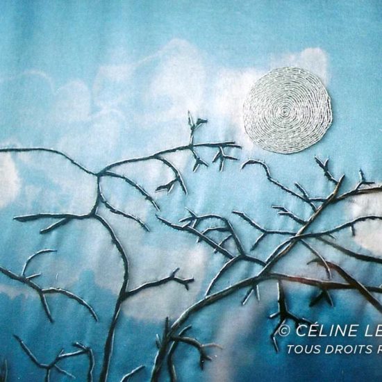 Clair De Lune / Céline Legault Art Textile / 2000